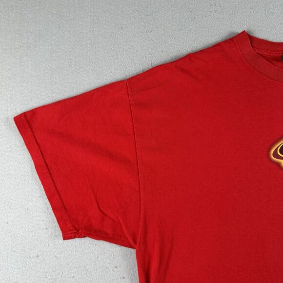 Y2K Zumspeed Shirt Men’s 2XL Red Burn Out Skull Flames Acura Integra - Picture 9 of 16